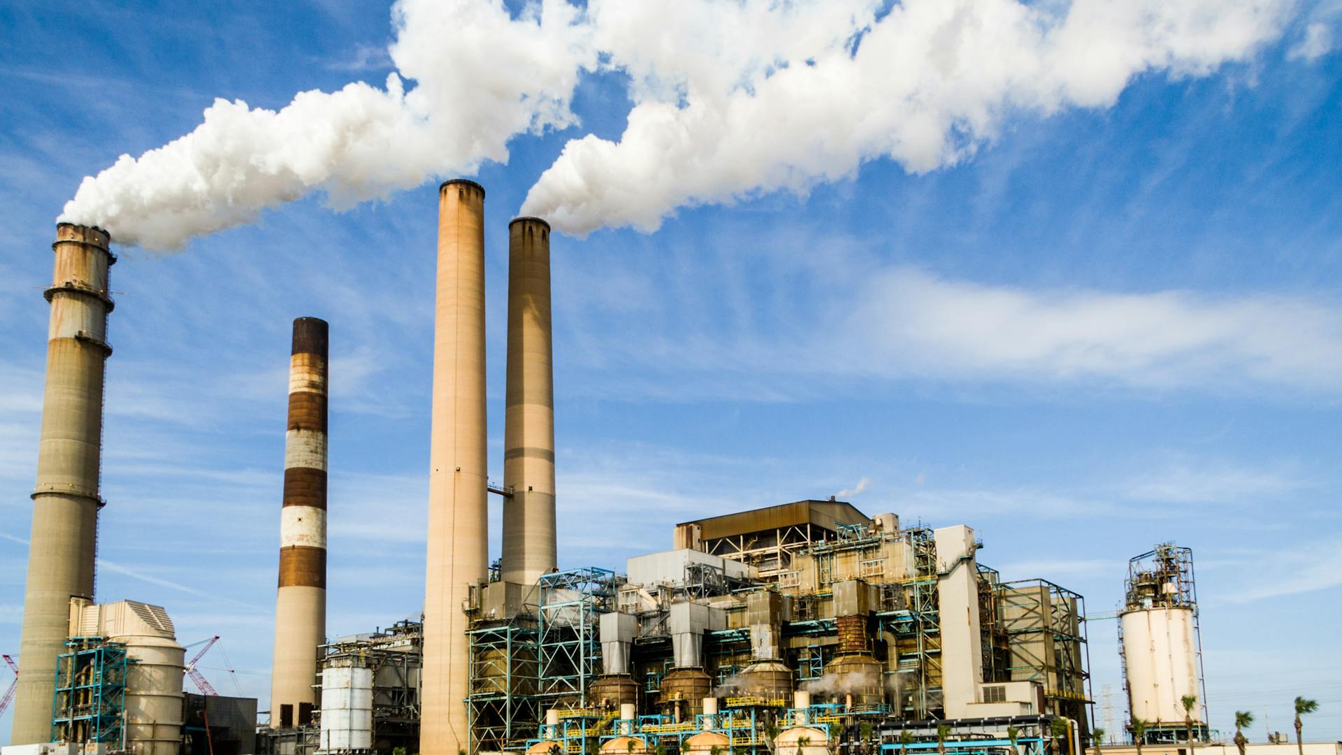 Petrochemical industrial plant